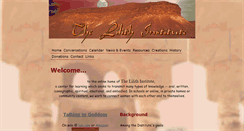 Desktop Screenshot of lilithinstitute.com